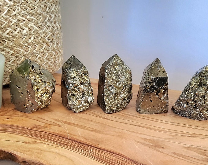 Natural Pyrite mini Towers