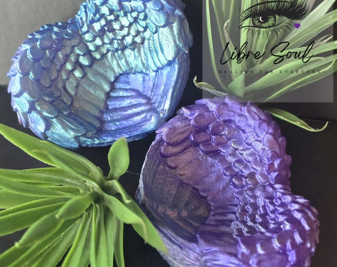 Angel Wings Crystal Sphere Holder~ Angel Wing Bowl | Resin
