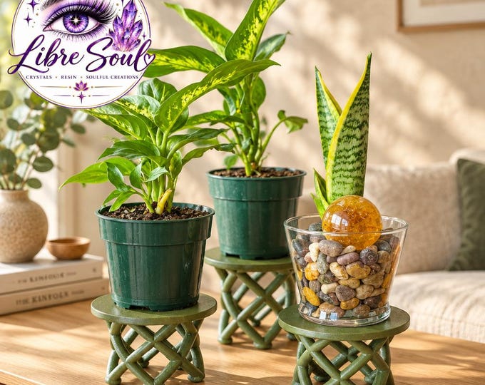 Modern 3D Flower Pot Stands/Pedestal/Home Decor/ Sphere Holder