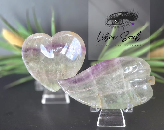Natural Fluorite Crystal Charging Bowls~ Healing