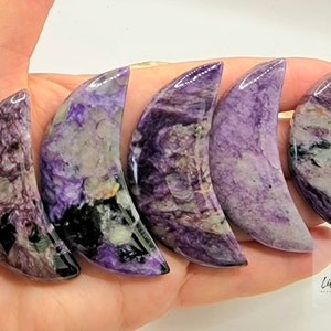Natural Chariot Crystal Moons~ Super Cute ~ Must Have