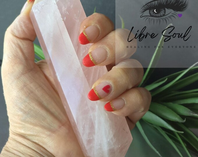 Natural  Rose Quartz Double Terminated Crystal ~DT~ 5.25" A+ Quality~  Beautiful