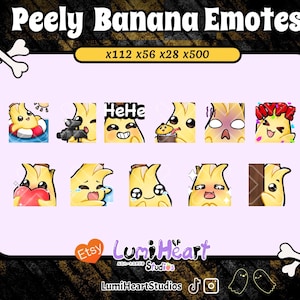 Banana Peely Fort Emote Bundle