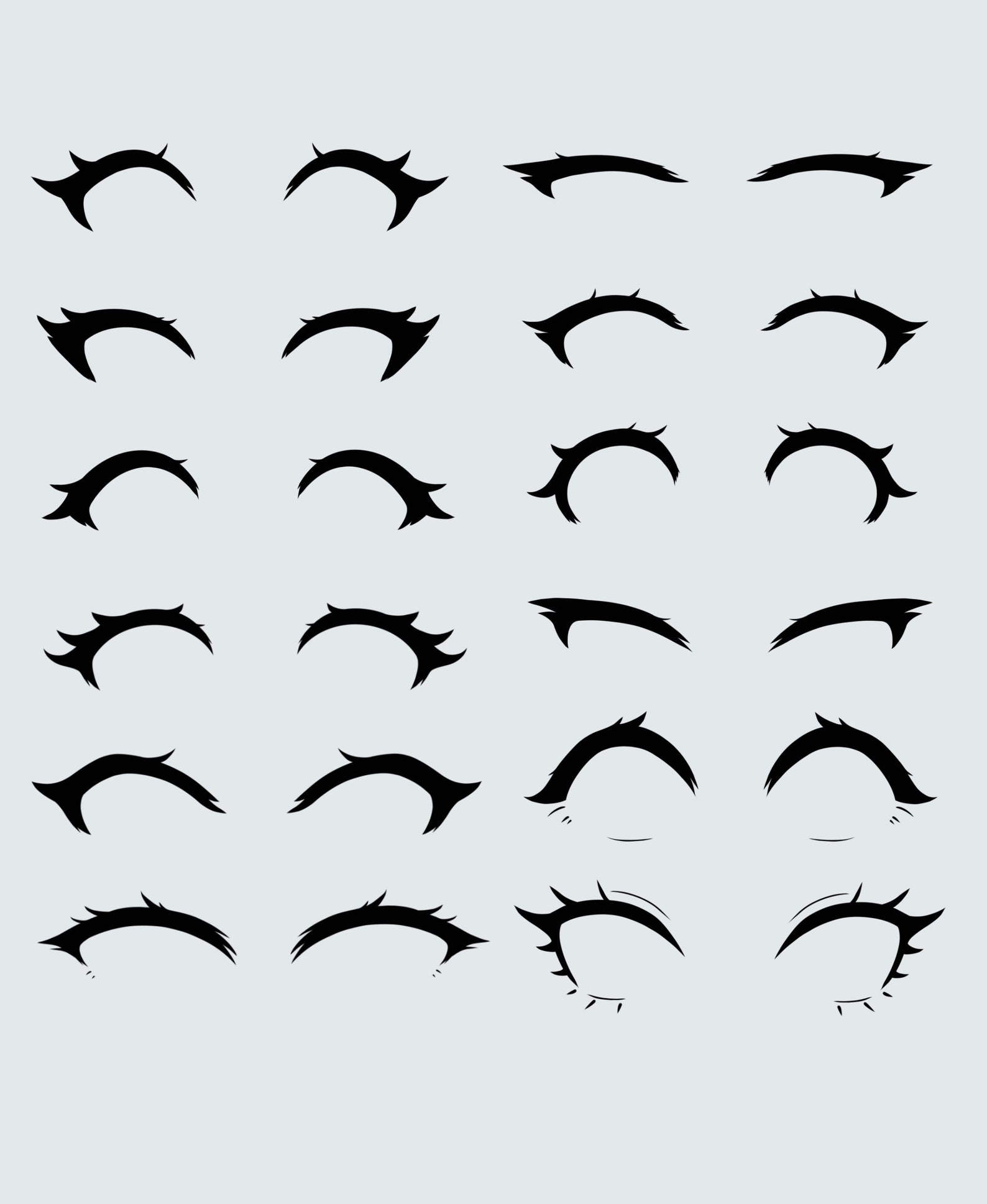 Cute Eye Stamp Brushes Etsy