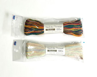 Hilo Sashiko Olympus 100 m, varios colores (2)