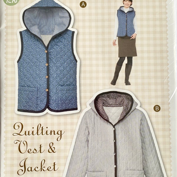 Adult's Quilting Vest & Jacket Pattern