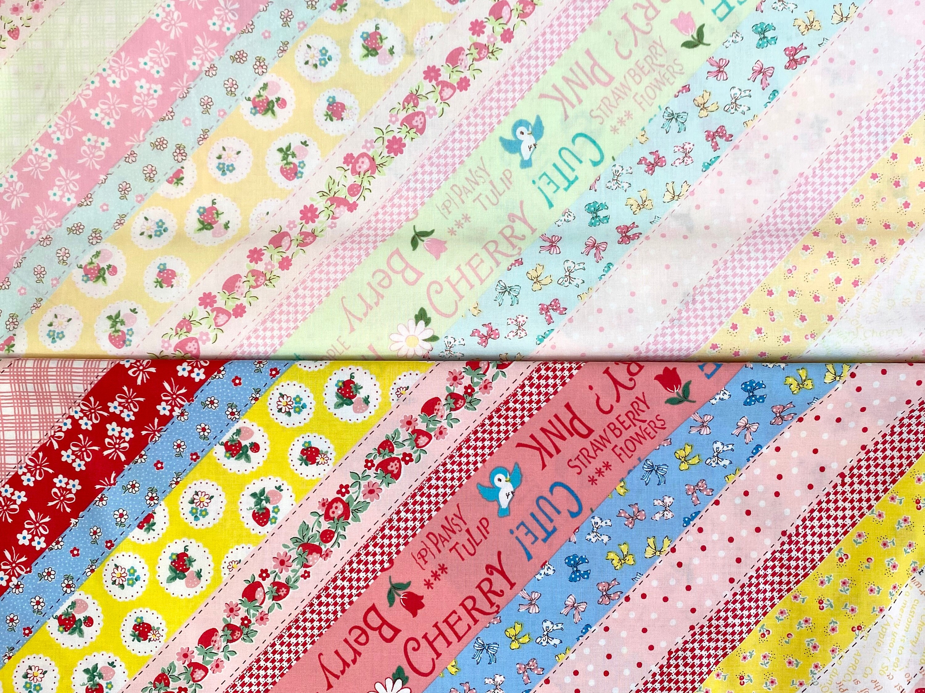 Atsuko Matsuyama X Yuwa Cotton Fabric - Bias Ribbon, Pastel