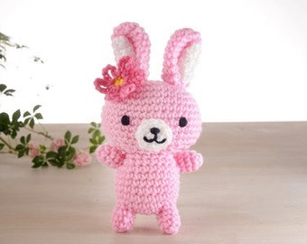 Japanese Hamanaka Crochet Craft Kit, Amigurumi Kit - Rabbit "Har-chan"