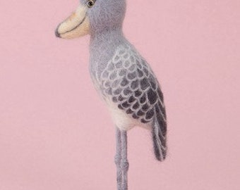 Japanese Hamanaka Needle Felting Craft Kit - Shoebill