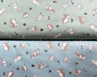 Tissus en coton et lin - Lapin