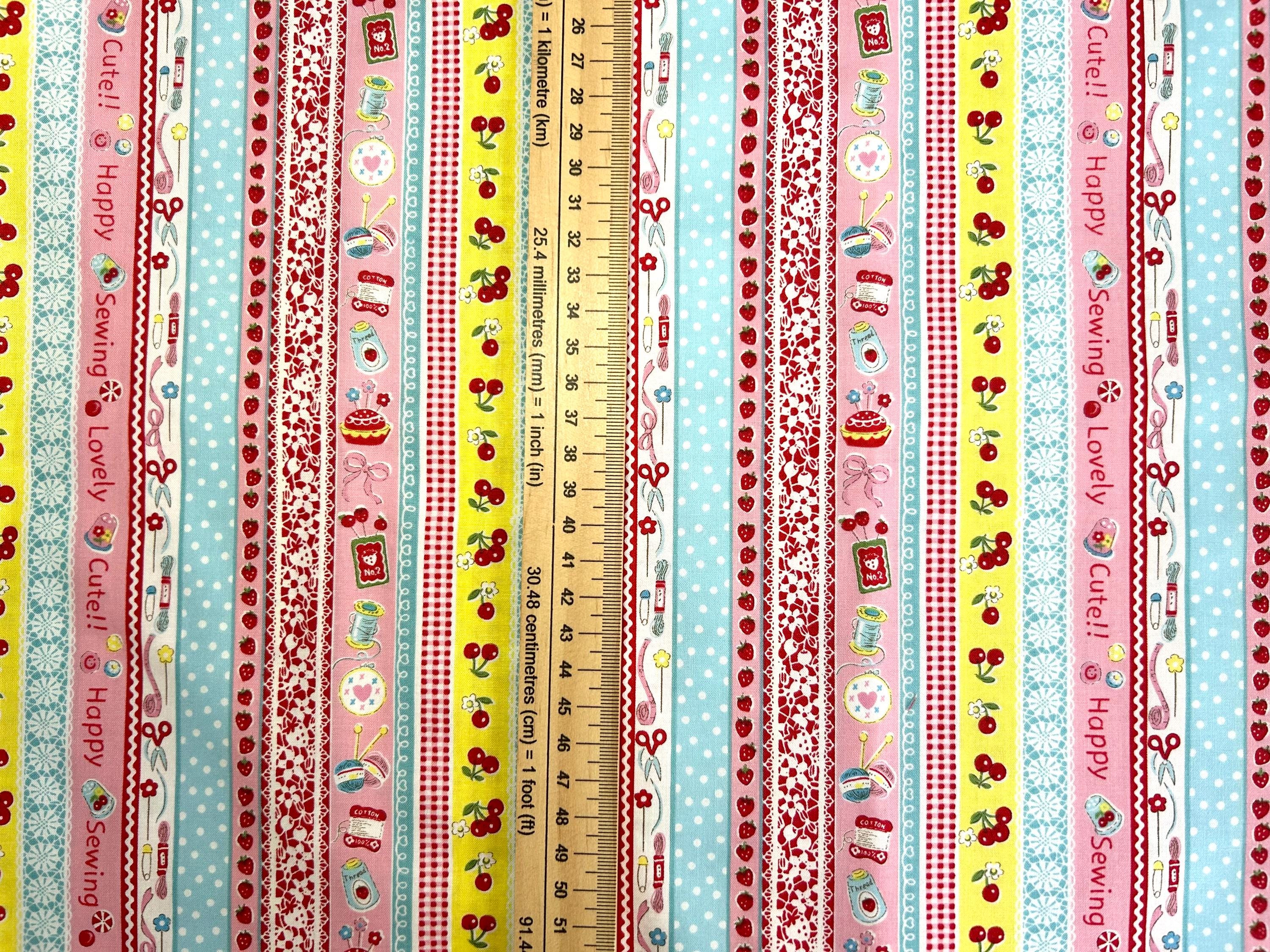 Atsuko Matsuyama X Yuwa Cotton Fabric - Sewing Ribbon, Sewing Tool