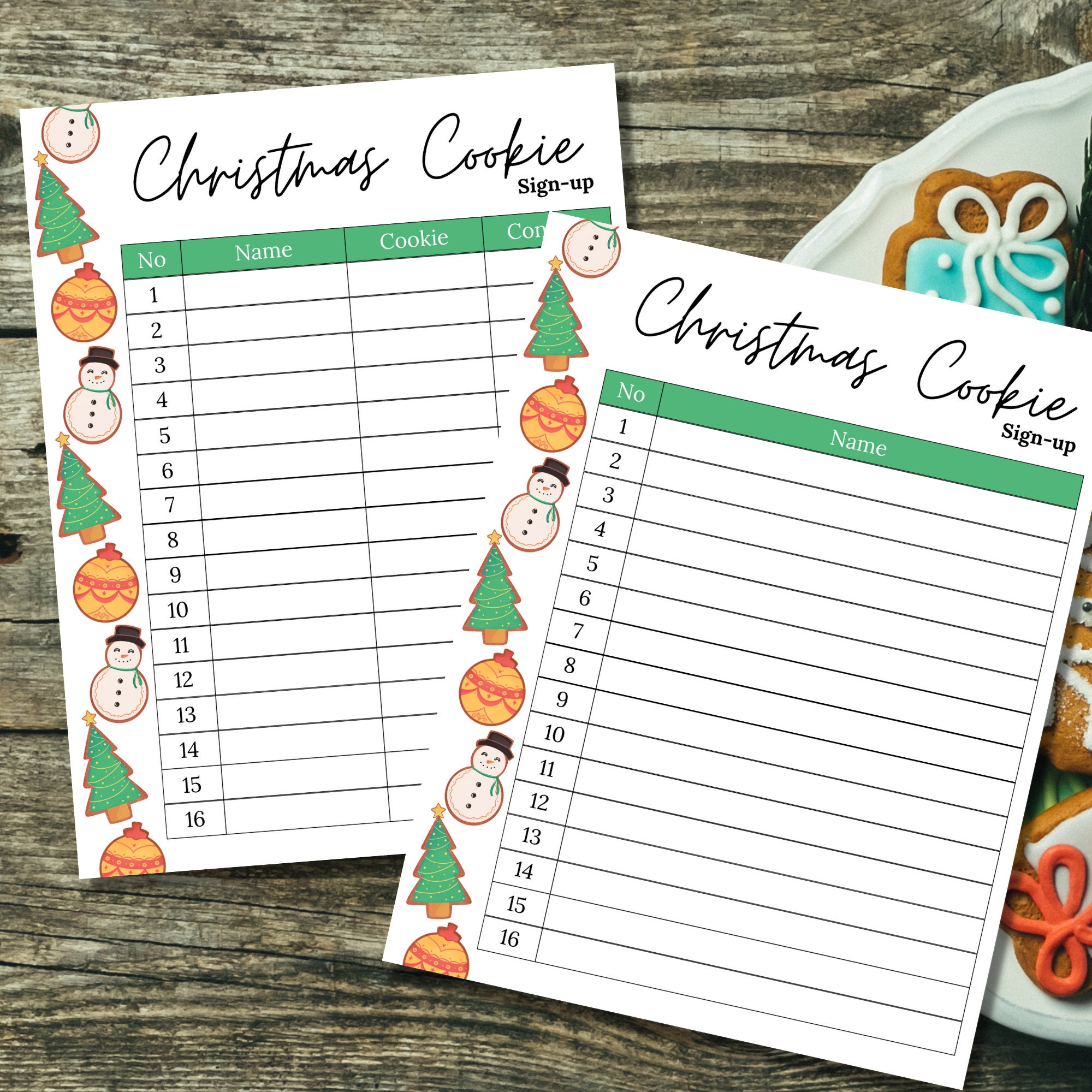 christmas-cookie-sign-up-sheet-christmas-cookies-exchange-etsy-canada