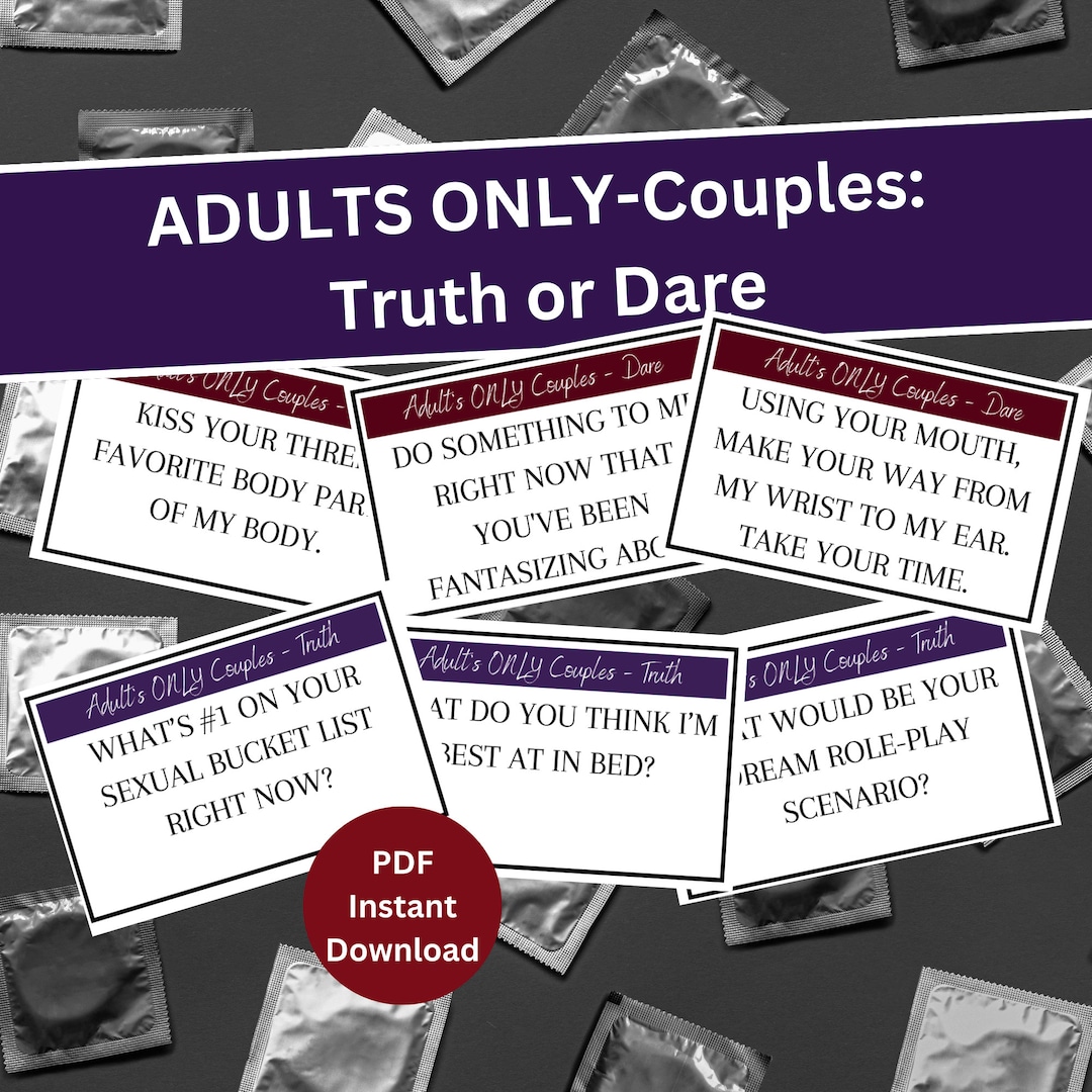Truth or Dare Couples Edition Truth or Dare Couples Game Truth or Dare ...