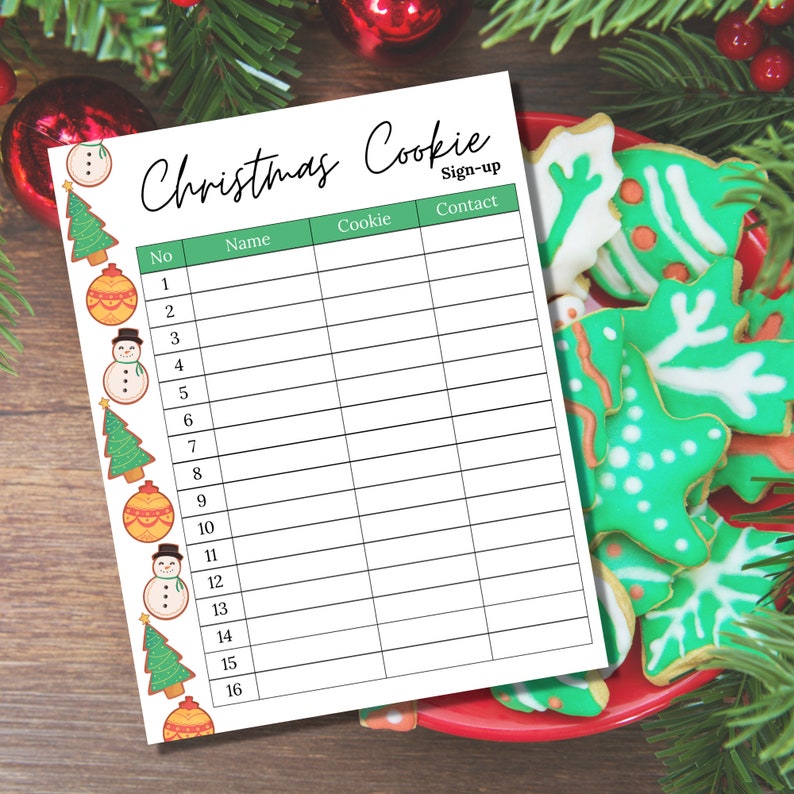 christmas-cookie-sign-up-sheet-christmas-cookies-exchange-etsy-m-xico