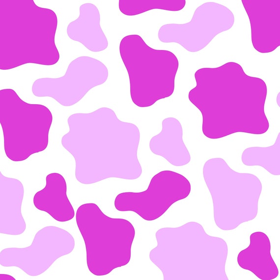 Seamless Pattern Chunky Glitter Cow Brushstrokes Dark Purple – Red Dirt  Queen Digital Design