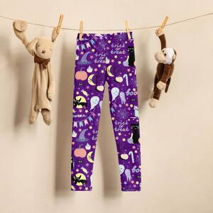 Kids Spooky Halloween Buttery Soft Leggings