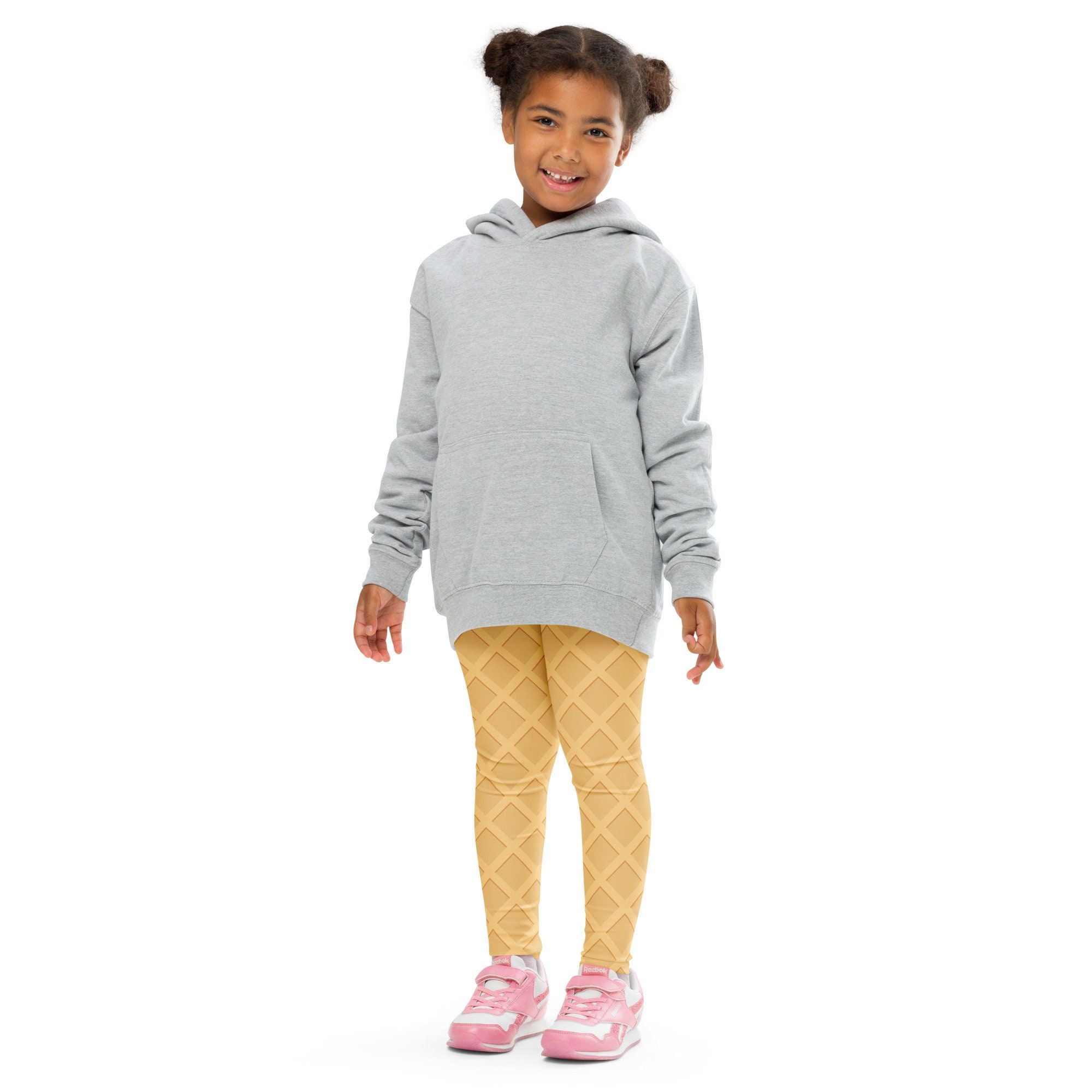 Waffle Cone Buttery Soft Kids Leggings