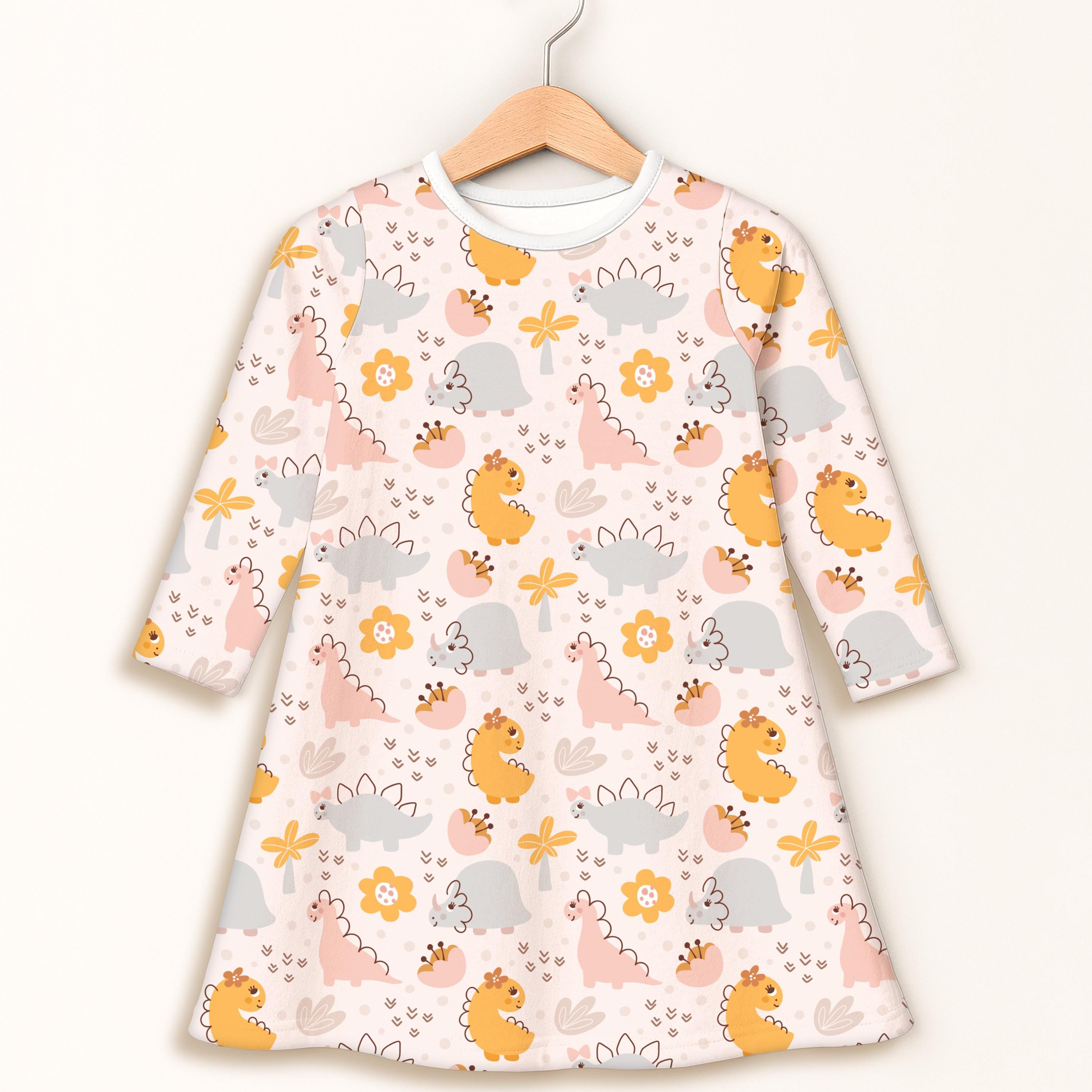 long sleeve dinosaur dress Fkelyi Colorful Dinosaur Skeleton Print Long Sleeve Maxi Dress for Women V-Neck Soft Casual Dress Flowy A-Line Dresses with Side Pockets for Party