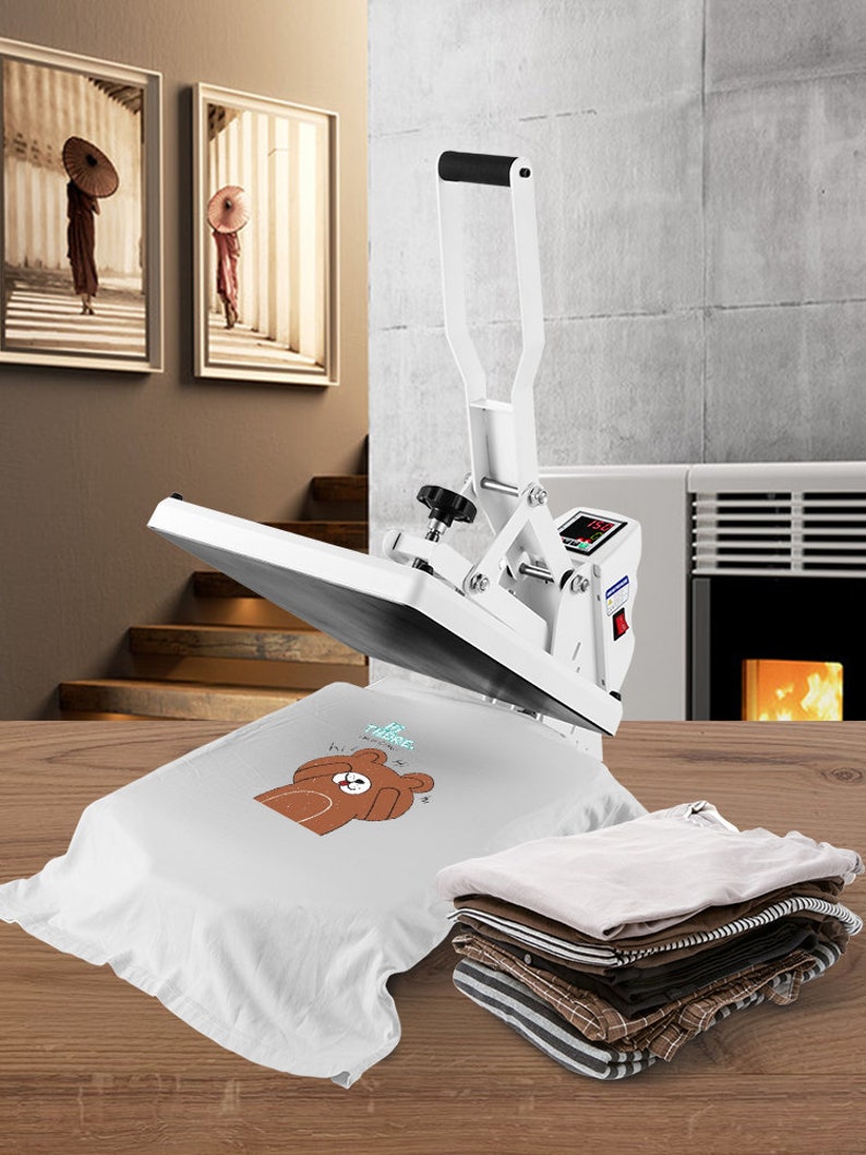 Heat Press Machine 15 X 15 Sublimation Printer Etsy