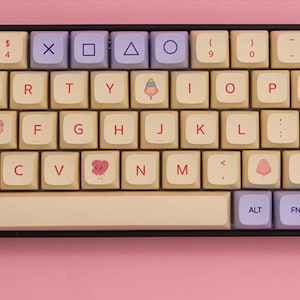 Keycaps Only 140 pbt XDA Dye-SUB For Cherry MX Switch Mechanical Keyboard