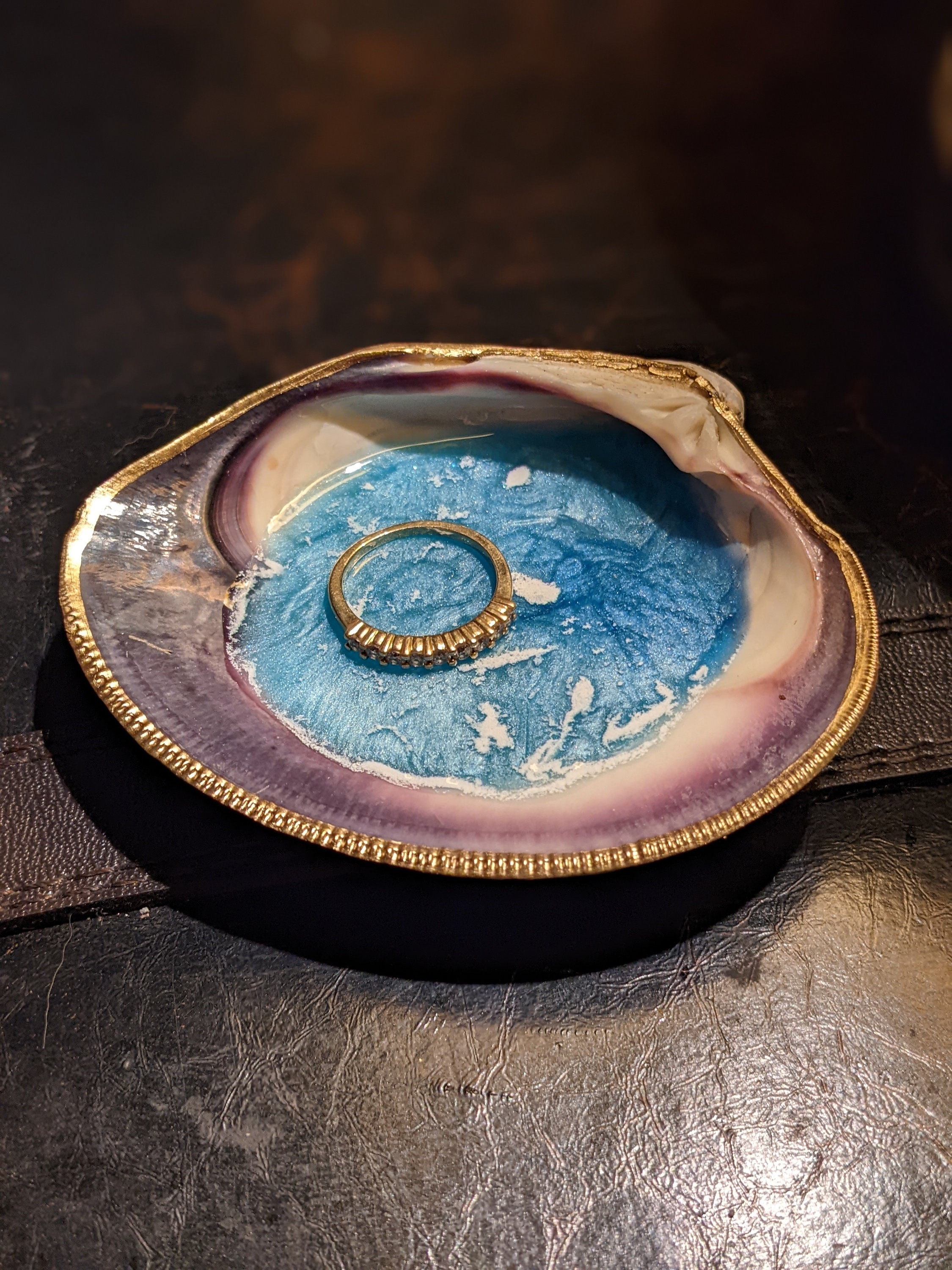 Quahog Shell Trinket Dish