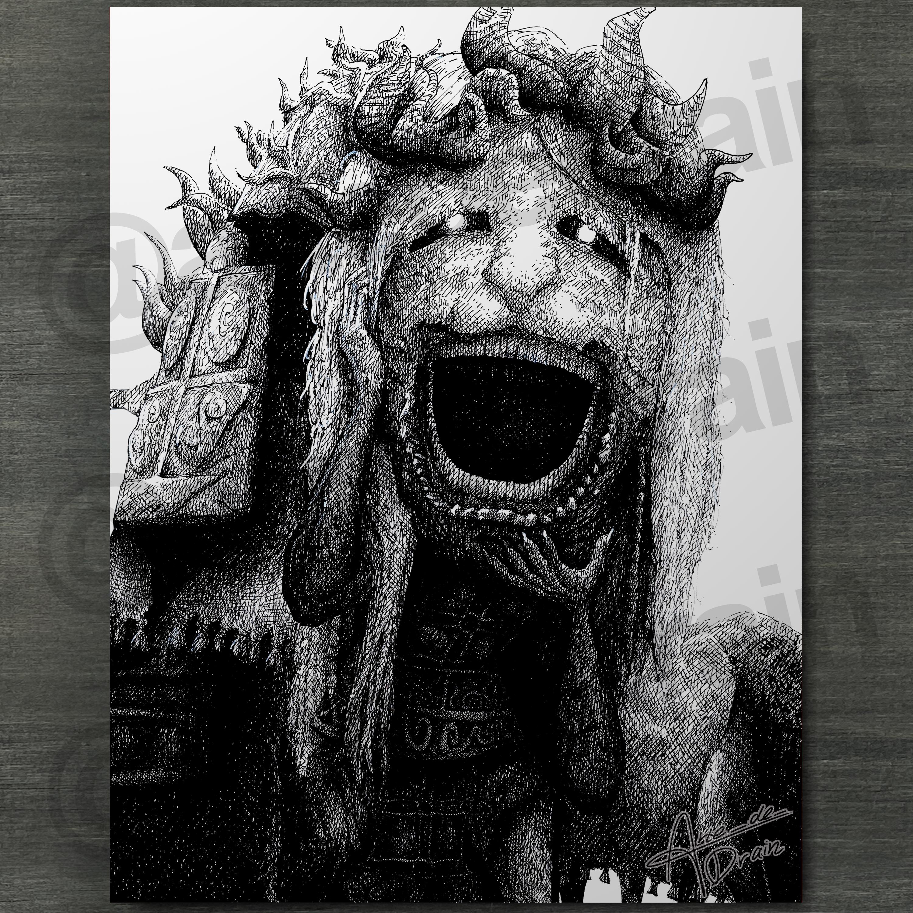 Divine Beast Dancing Lion - Etsy