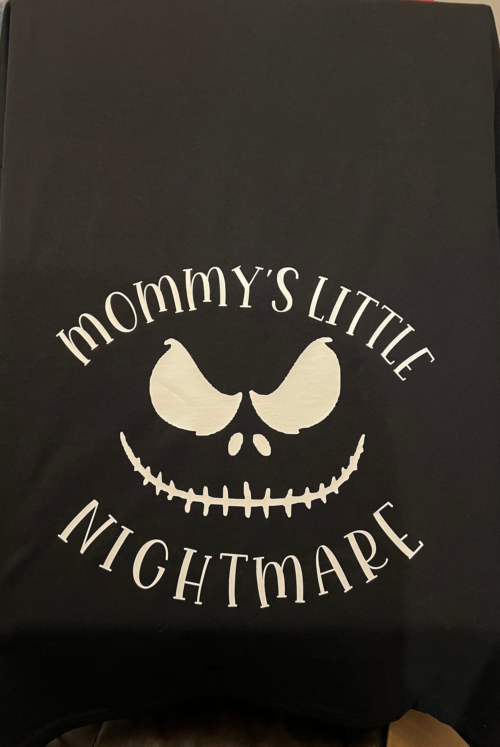 Discover Mommy's Little Nightmare, Pregnant Mommy, Mom, New Mom To Be, Halloween, Nightmare Before Christmas Themed