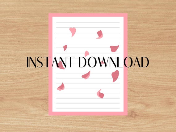 Printable Digital Download 8.5 X 11 Inch 2 PDF Files 100 Pages - Etsy