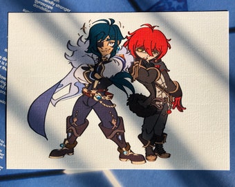 Genshin Impact (原神) Print | Kaeya Diluc