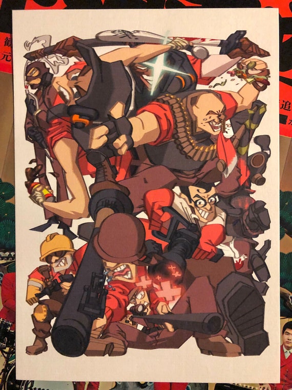Team Fortress 2 (チームフォートレス二) Print
