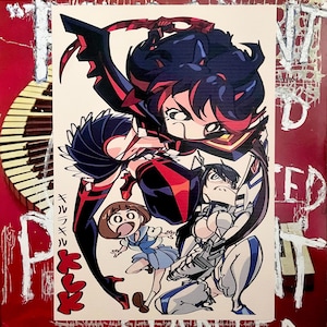 Kill La Kill Poster - Etsy