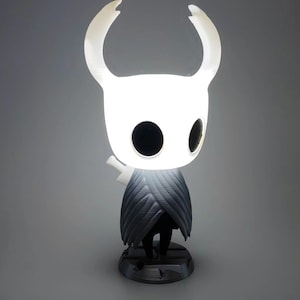 Figura Hollow_Knight Lámpara Hollow_Knight Impresa en 3D Tamaño super grande lámpara de mesa lámpara de escritorio