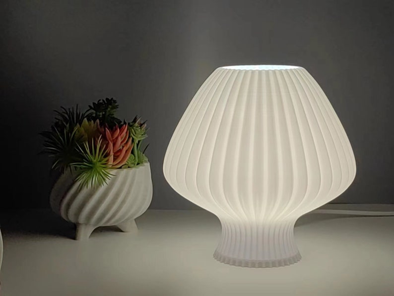 LampiedHome Table LampBulb include Mushroom Lamp Desk Lamp Mood Lamp Housewarming Gift Trending Lamp New Design Lamp image 1