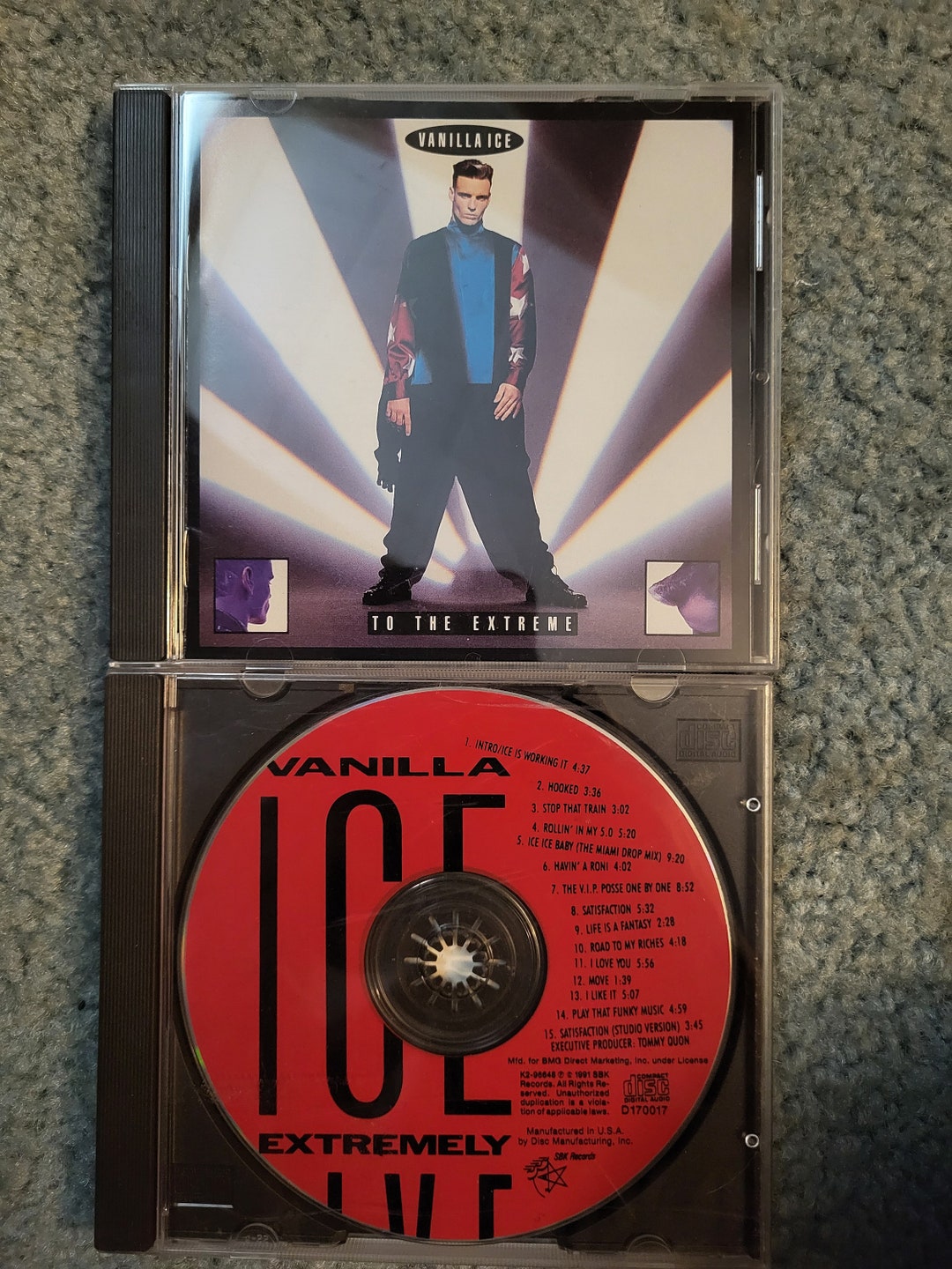 CD VANILLAICE ＴＯ　THE EXTREME 音楽　洋楽　Ｍ２ー25 To the Extreme by Vanilla Ice (1990) Audio CD - Amazon.com Music