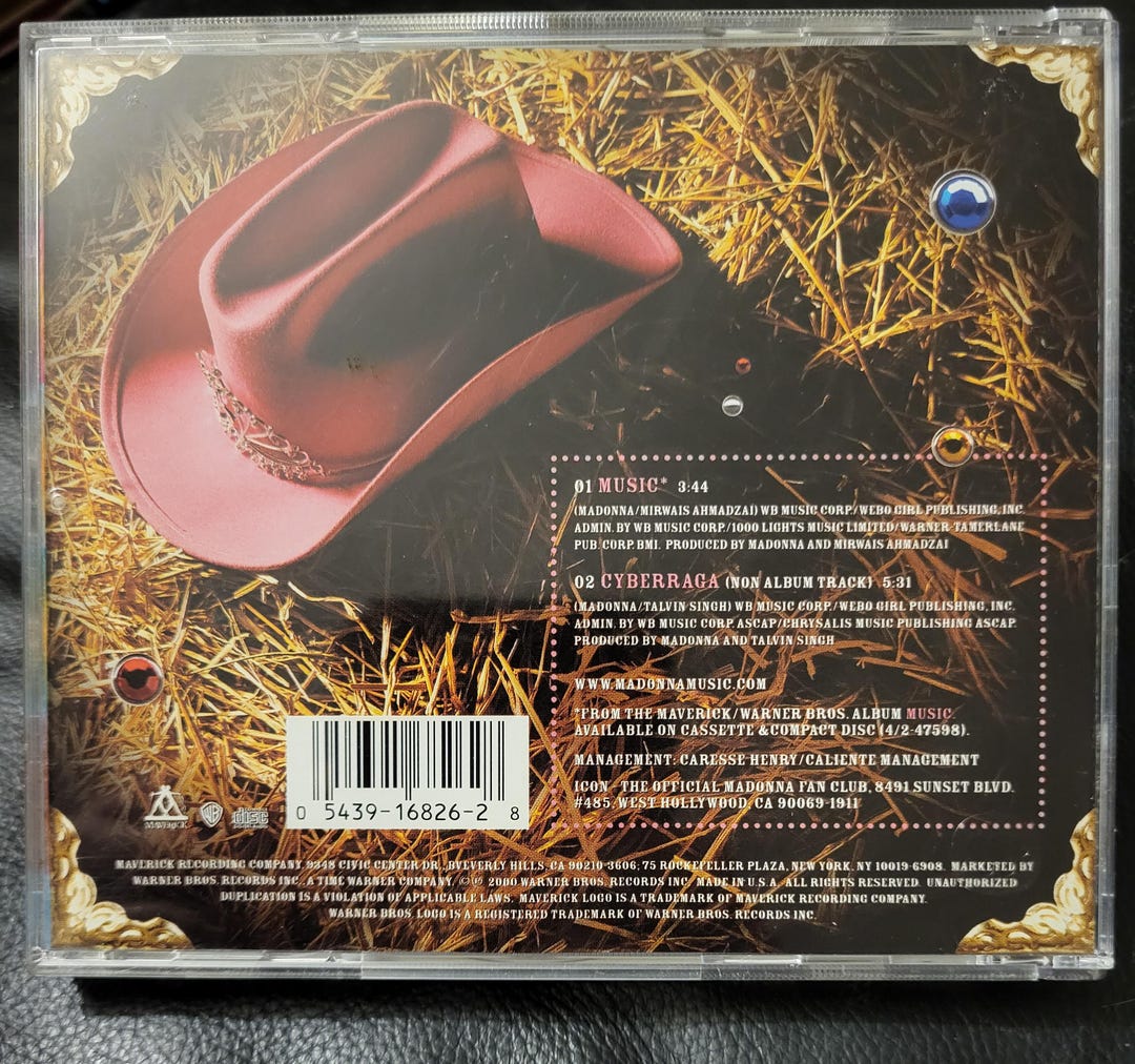 Madonna Music サイン入りCD Madonna 