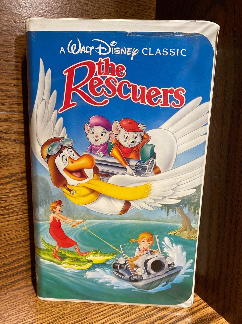 The Rescuers Black Diamond VHS - Etsy