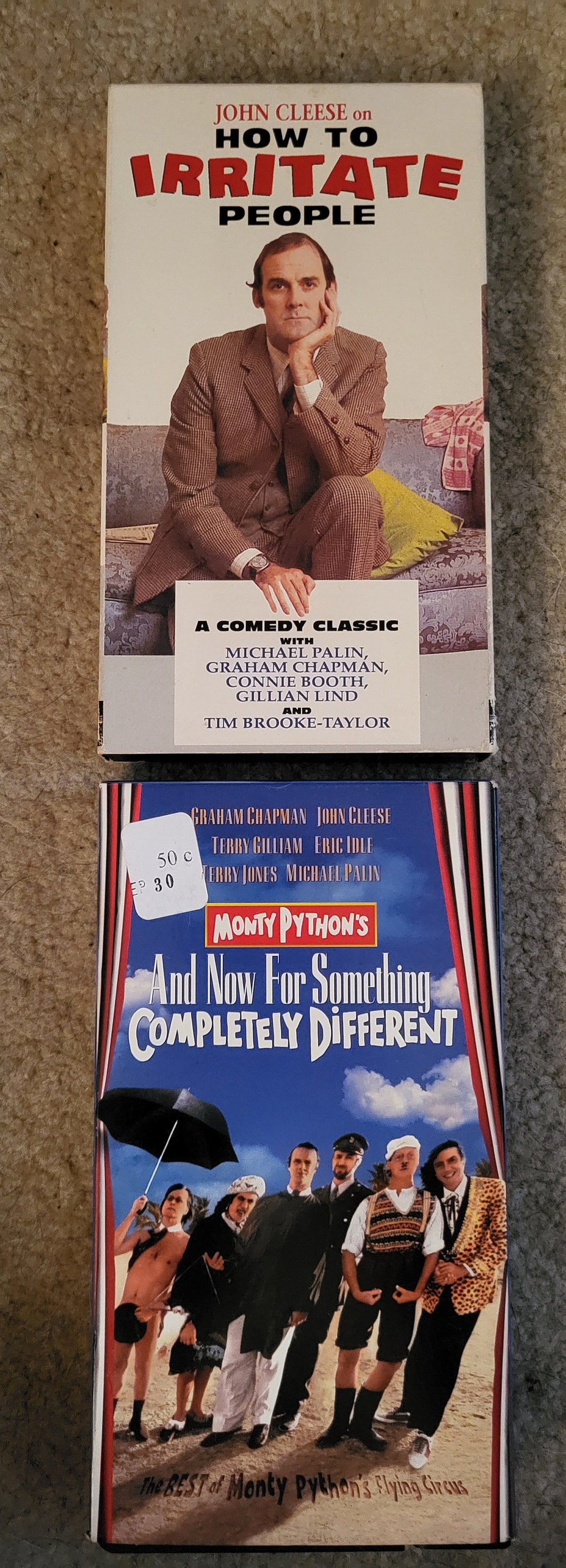 Monty Python Collection VHS How to Irritate People, and Now for ...