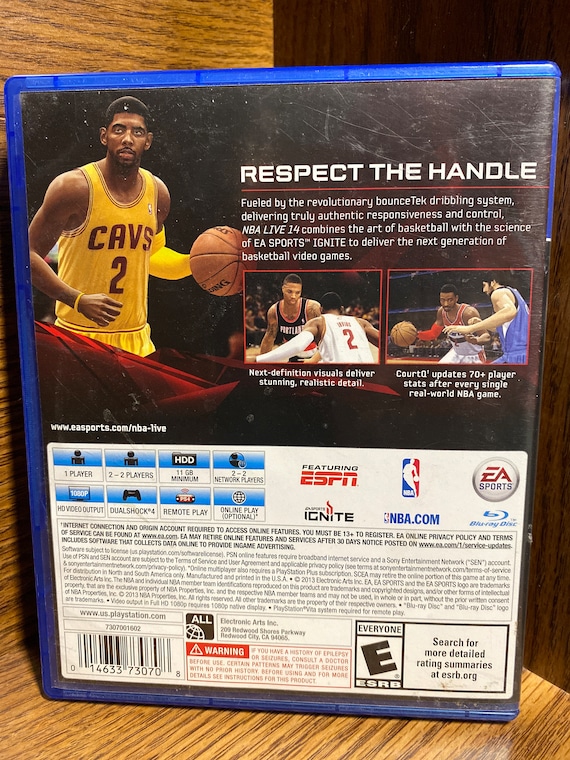 NBA LIVE 14 PS4 Basketball