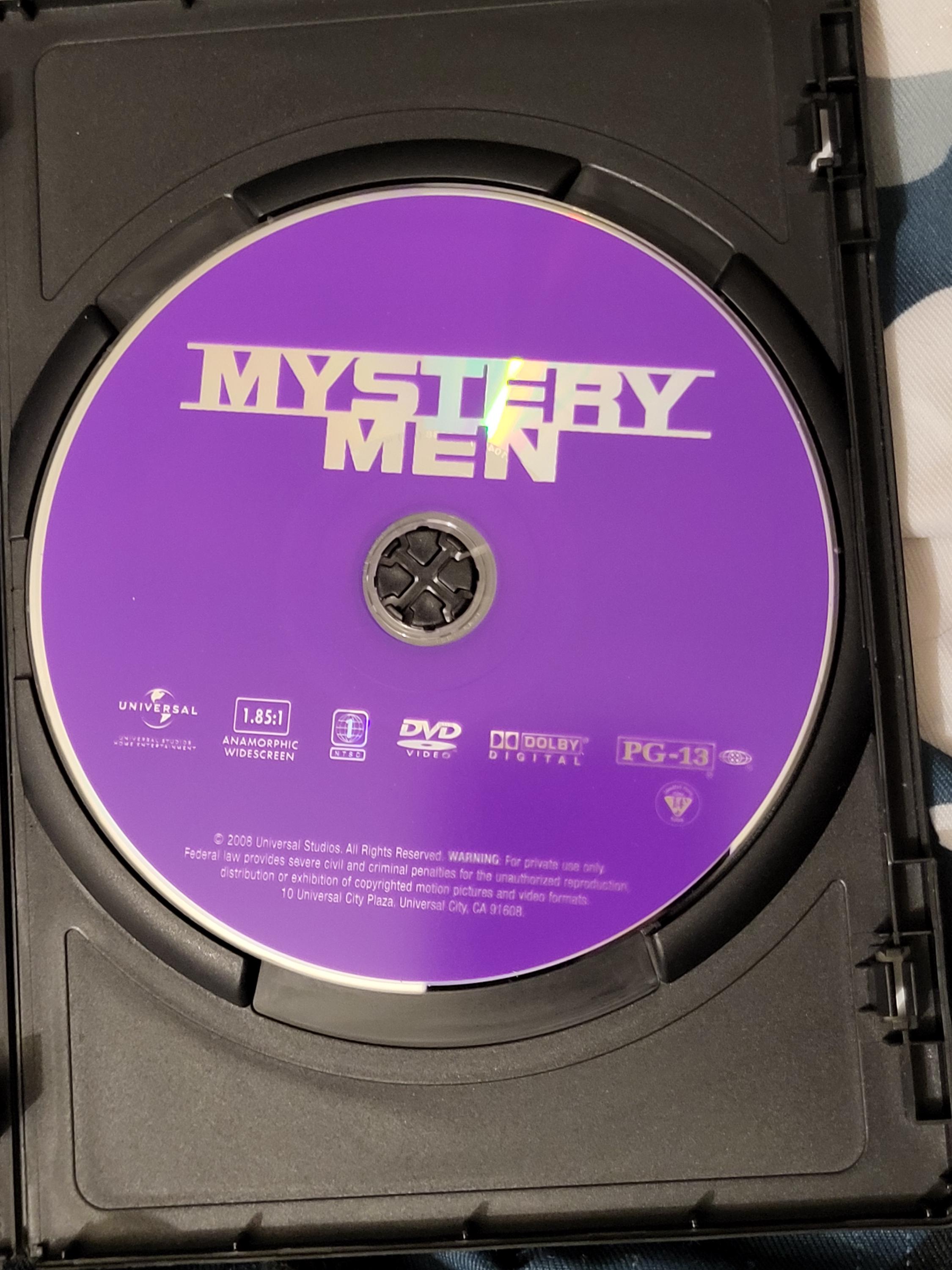Mystery Men DVD Widescreen Hank Azaria - Janeane Garofalo - Eddie