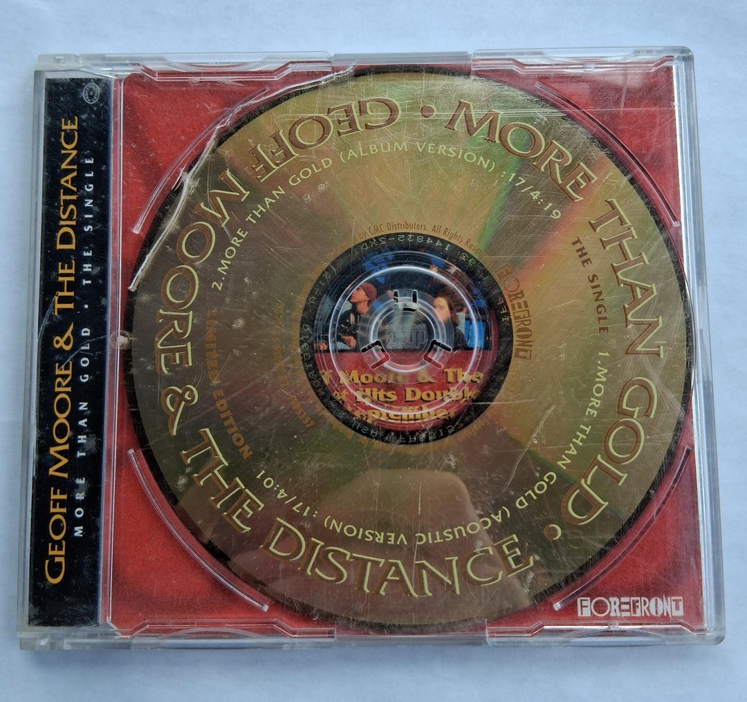 Geoff Moore Geoff Moore & the Distance More Than Gold the CD Single 2 Track - Etsy