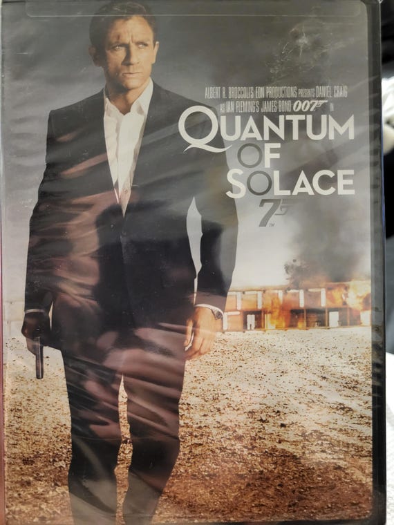 007 Quantum of Solace DVD New/unopened - Daniel Craig as James