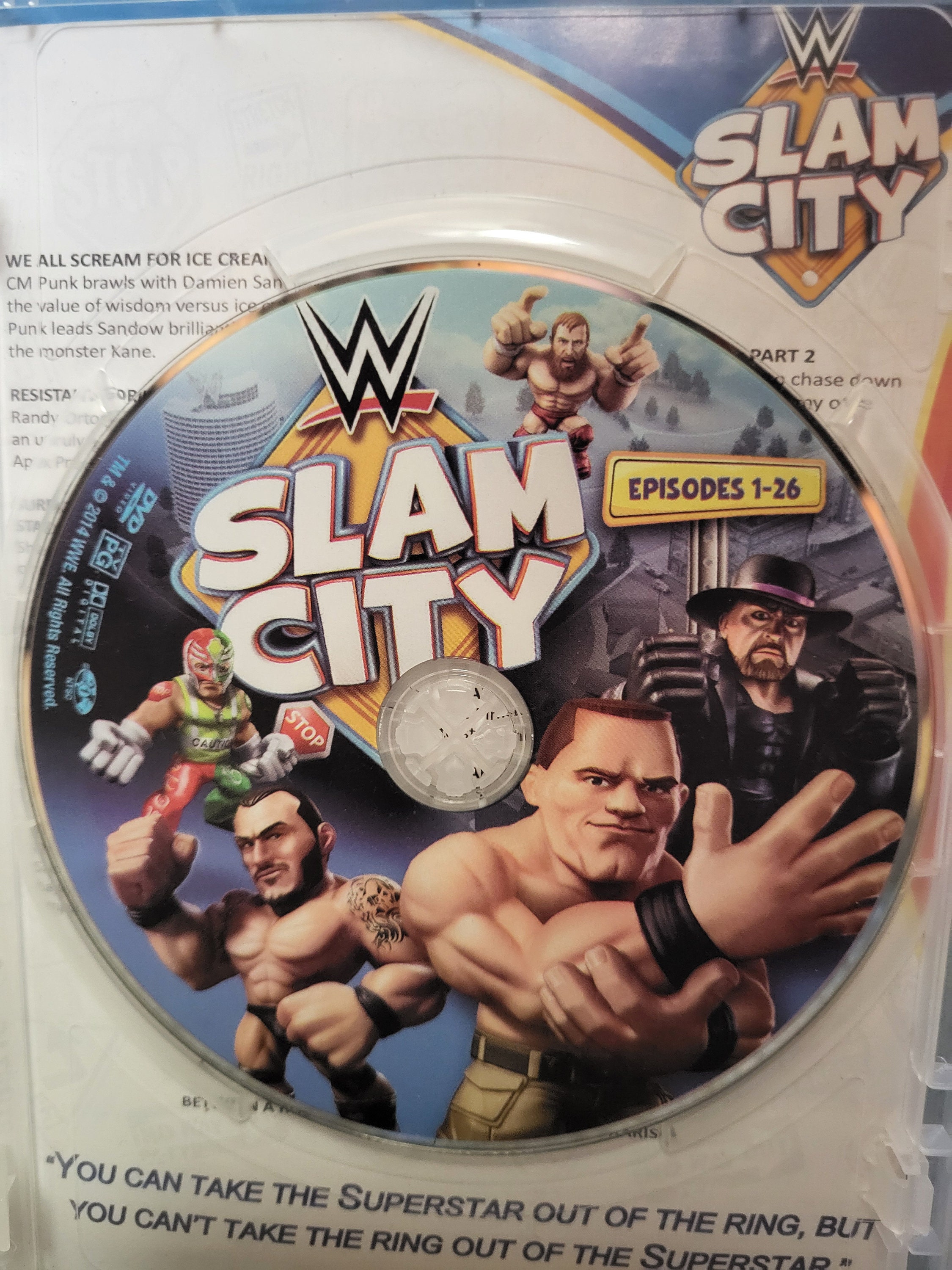 WWE Slam City DVD - Etsy