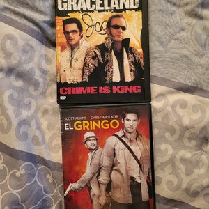 Christian Slater Collection DVDs El Gringo & 3000 Miles To Graceland
