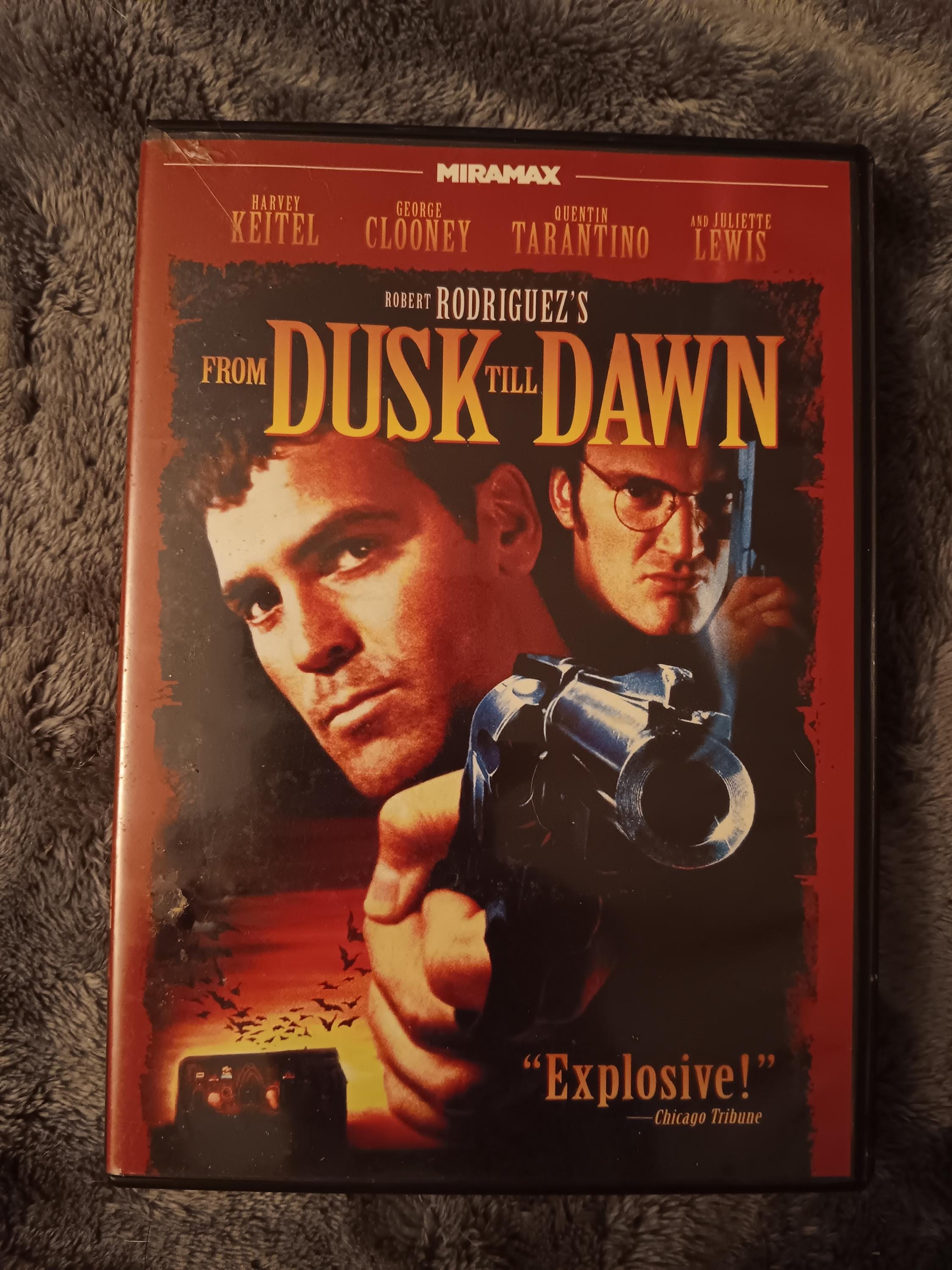 From Dusk Til Dawn DVD Salma Hayek George Clooney Cheech