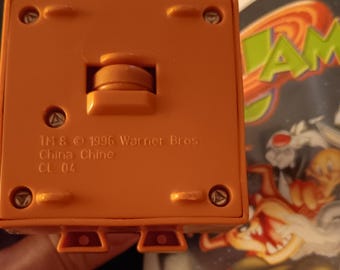 Space Jam DVD Basketball Movie + McDonalds promotional alien toy.