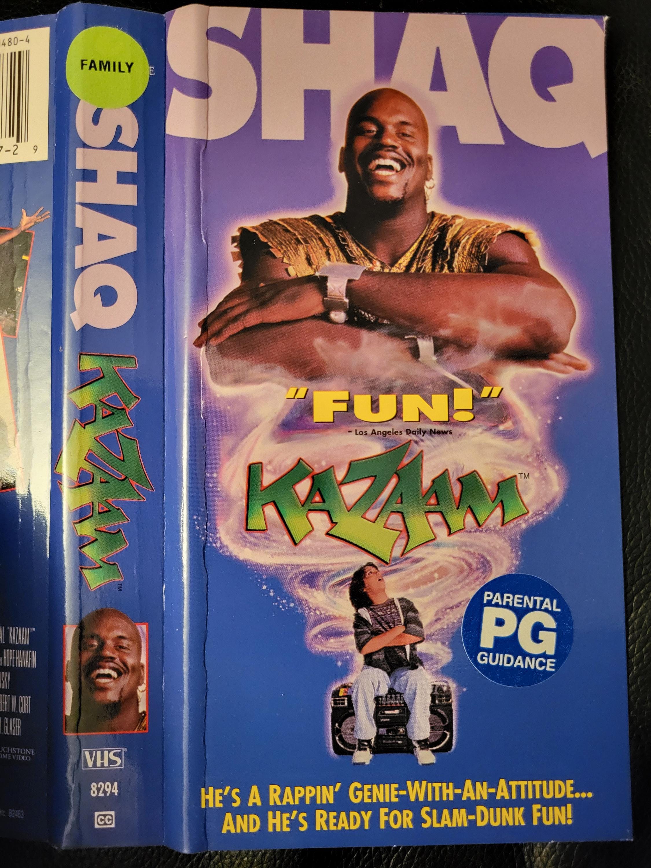 nba レトロ VHS SHAQ KAZAAM Starring Shaq - SHAQUILLE O'NEAL VHS MOVIE | eBay