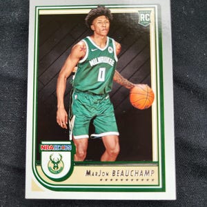 Carte MarJon Beauchamp Rookie 2022-2023 NBA HOOPS Panini Hoops Basketball Card