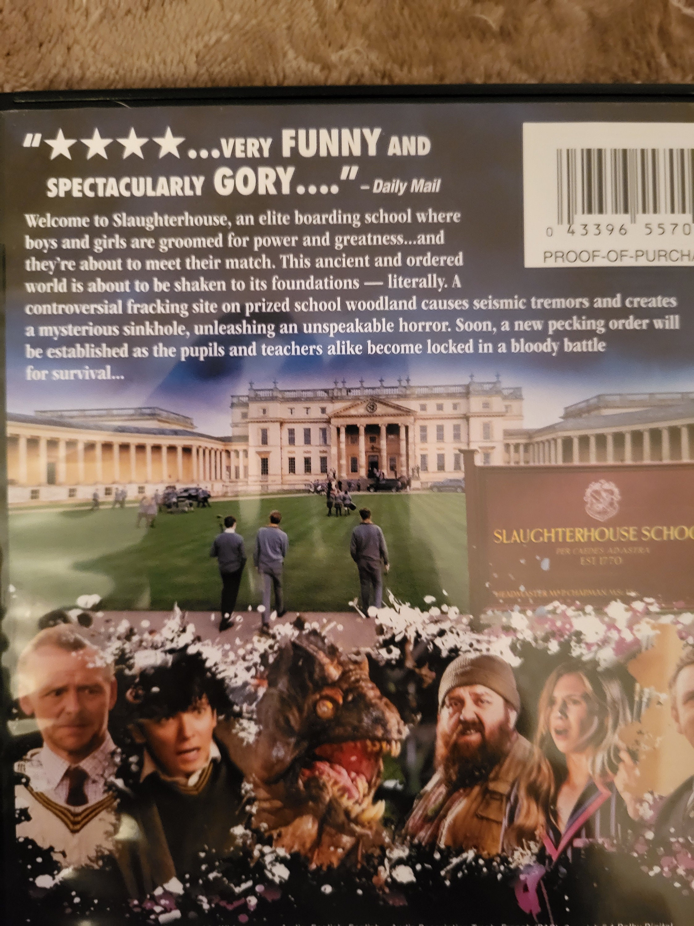 Slaughter House Rulez DVD With Simon Pegg & Nick Frost - Etsy