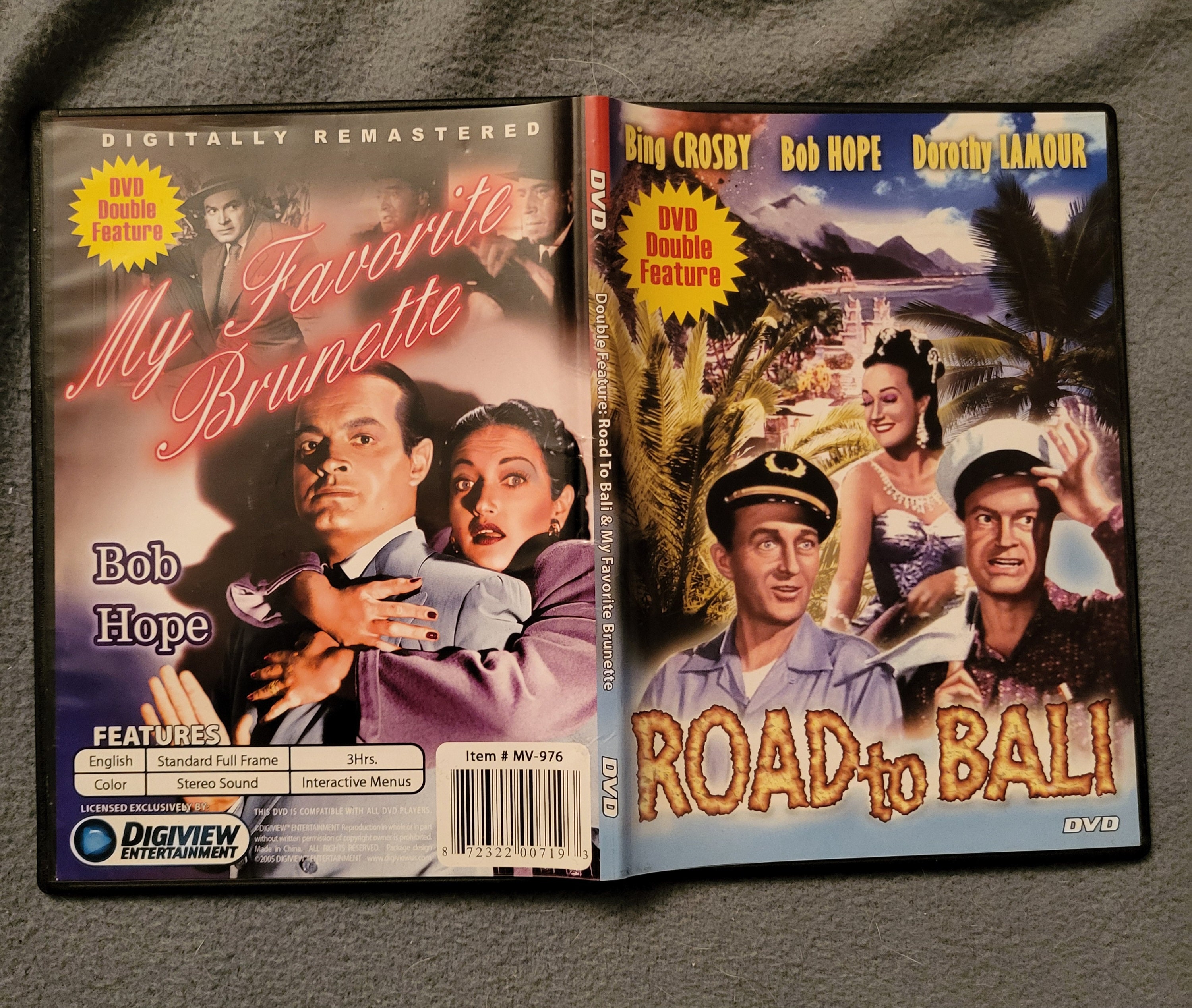 Bob Hope Bing Crosby Dorothy Lamour DVD Double Feature. My