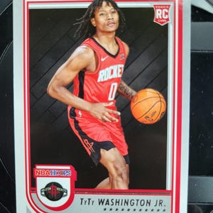 Carte de recrue TyTy Washington Jr. 2022-2023 NBA HOOPS Panini Basketball